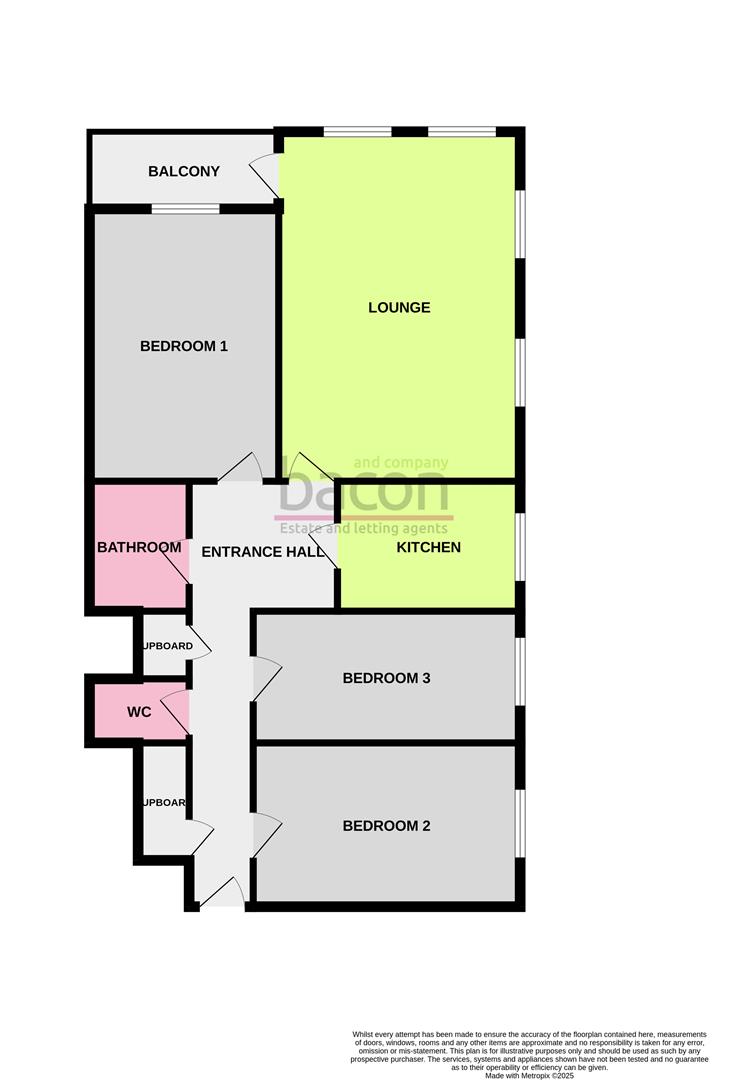 Floor Plan | Flat - Purpose Built | West Parade, Worthing | For Sale